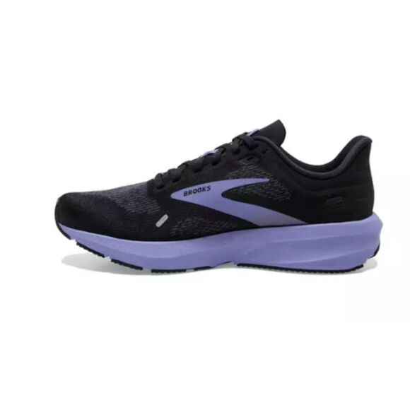 Brooks Launch 9 "Black/Ebony/Purple" Women's Running Shoe Size 7/EU 38 - Picture 2 of 6